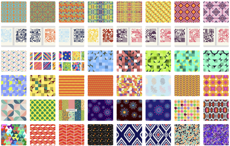 Bedruckte Bespannfolie / Bügelfolie in Ihrem eigenen Muster